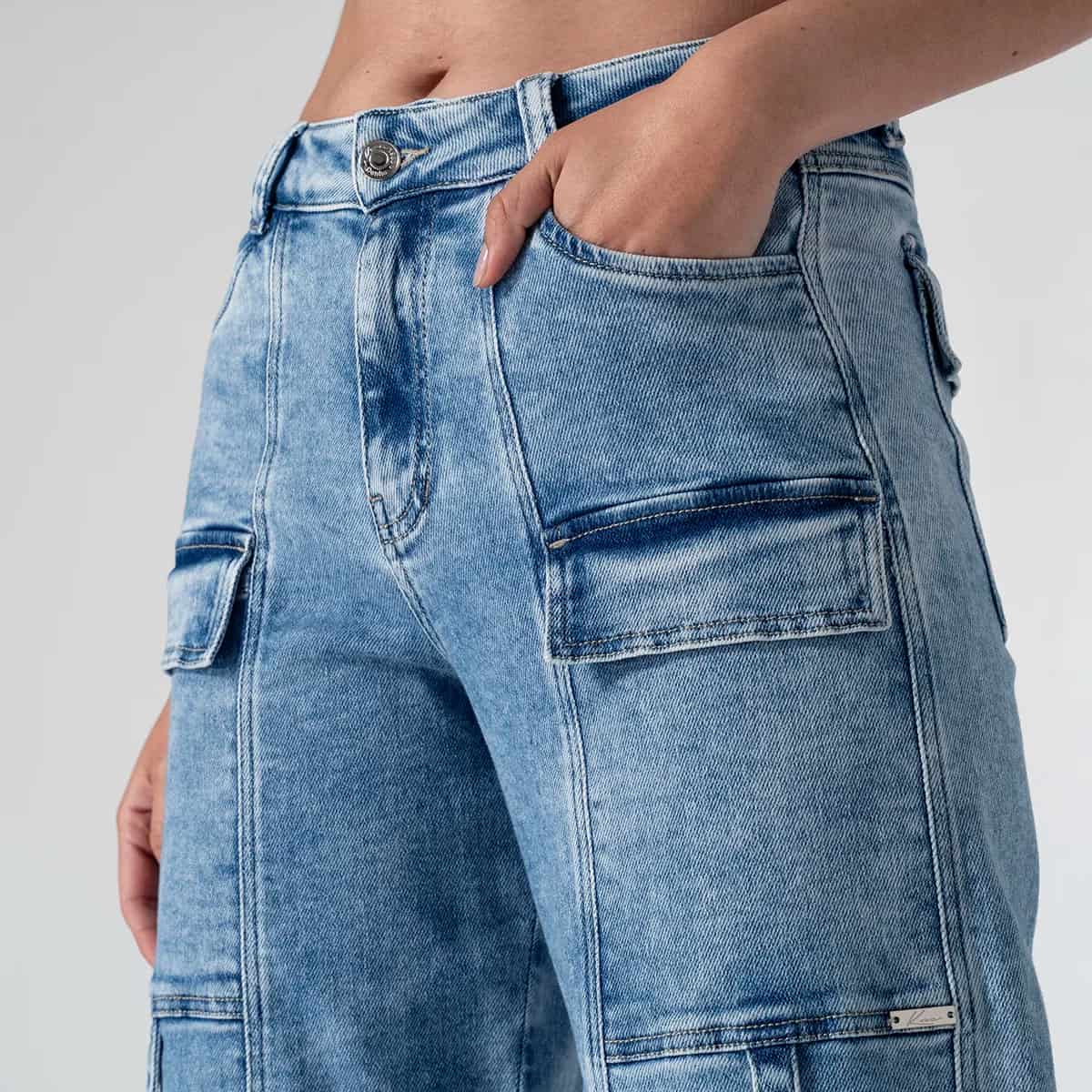 Jean Wide Leg Tribu - miniatura 5