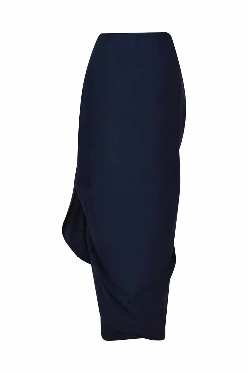 Falda sky kowloon azul navy - miniatura 3