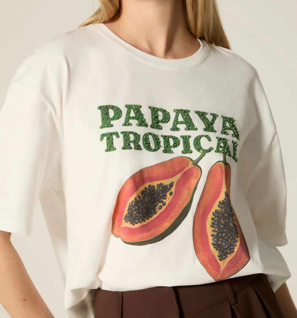 Camiseta oversize estampada - miniatura 4