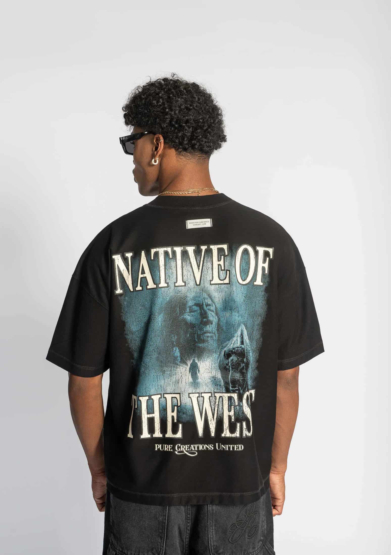 Before The West black t-shirt - miniatura 7
