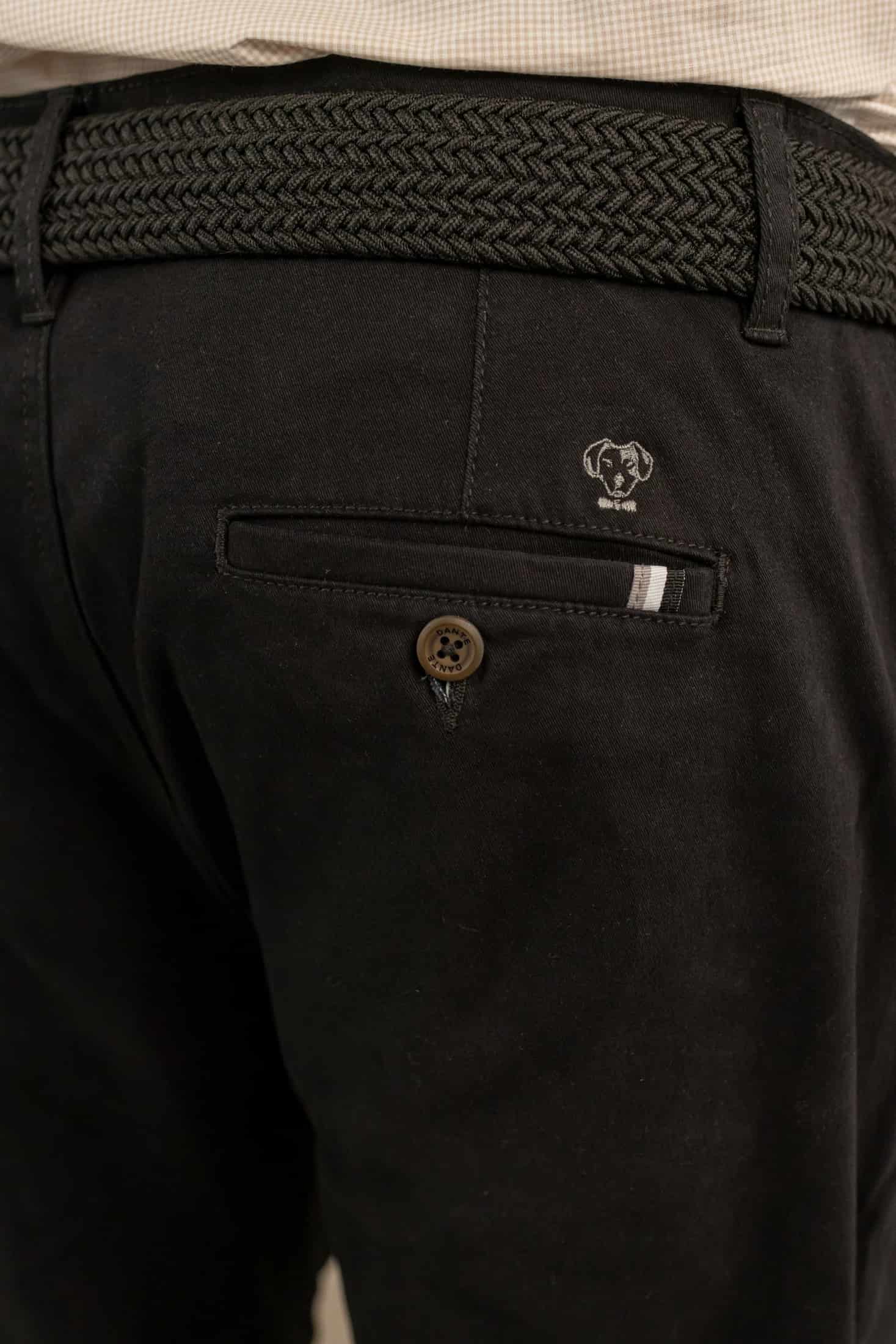 Pantalon Elastico Negro - miniatura 4