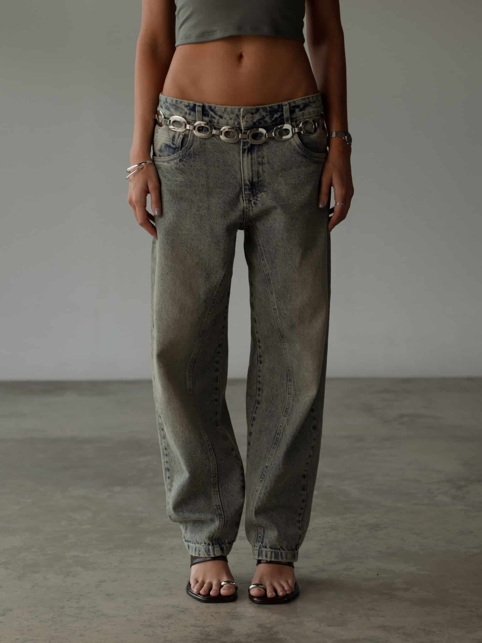 LONG BARREL JEAN - SUNBLEACHED - miniatura 5