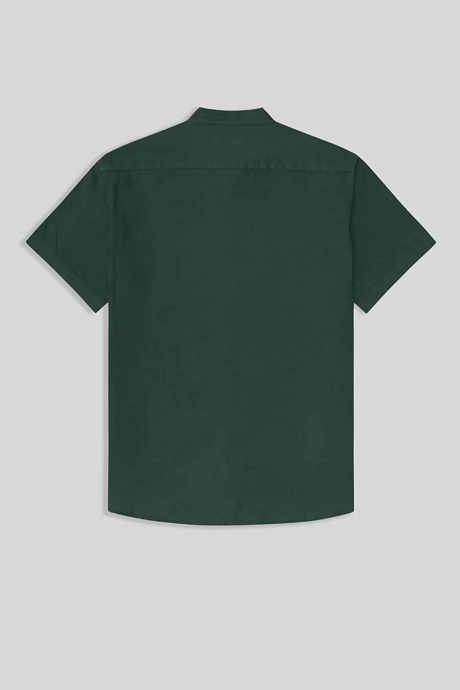 men’s linen shirt mao rosin basic - miniatura 2