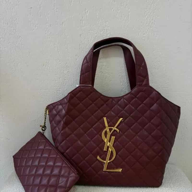 BOLSO YSL VINOTINTO GRANDE - miniatura 1