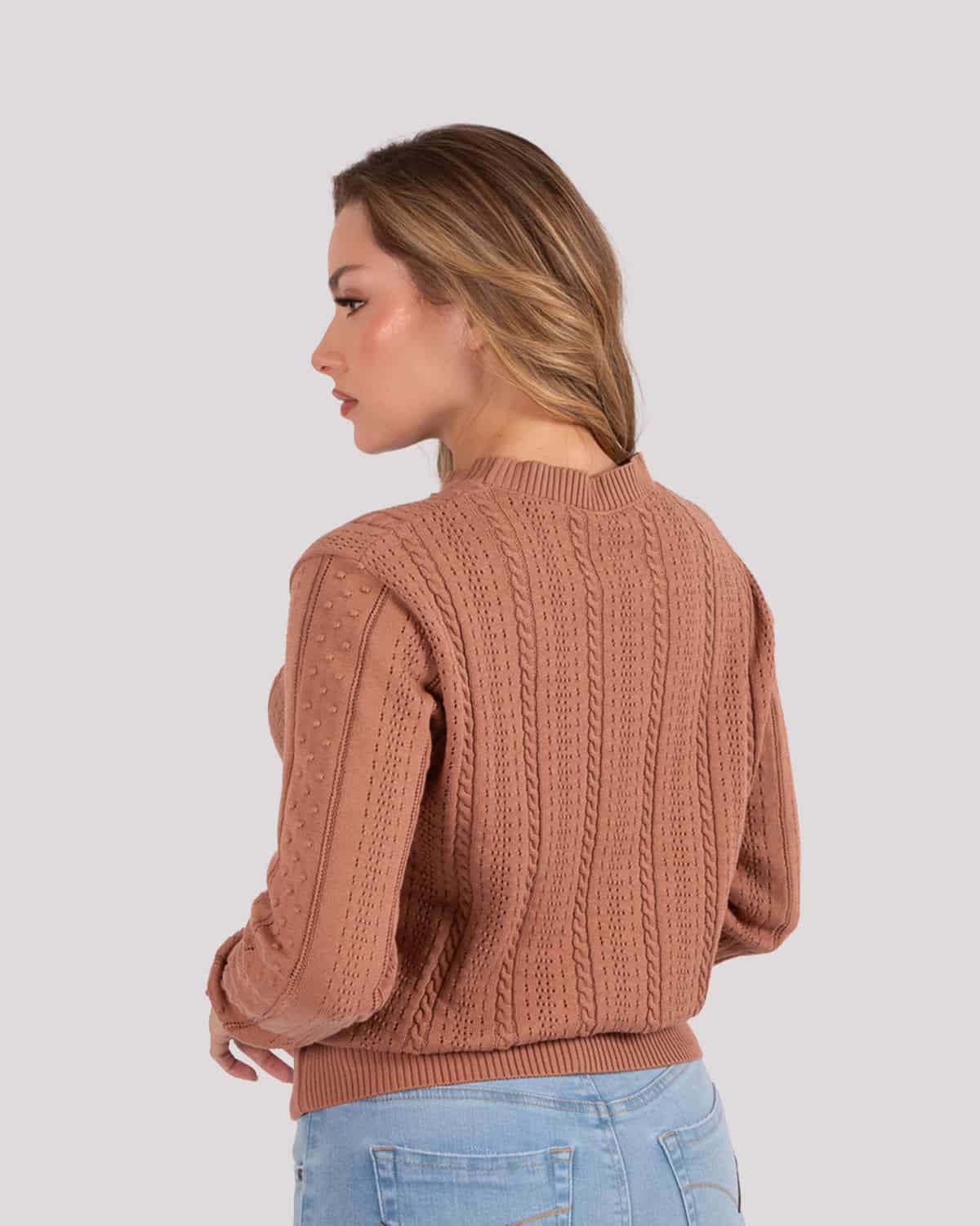 Sweater arena para mujer - miniatura 3