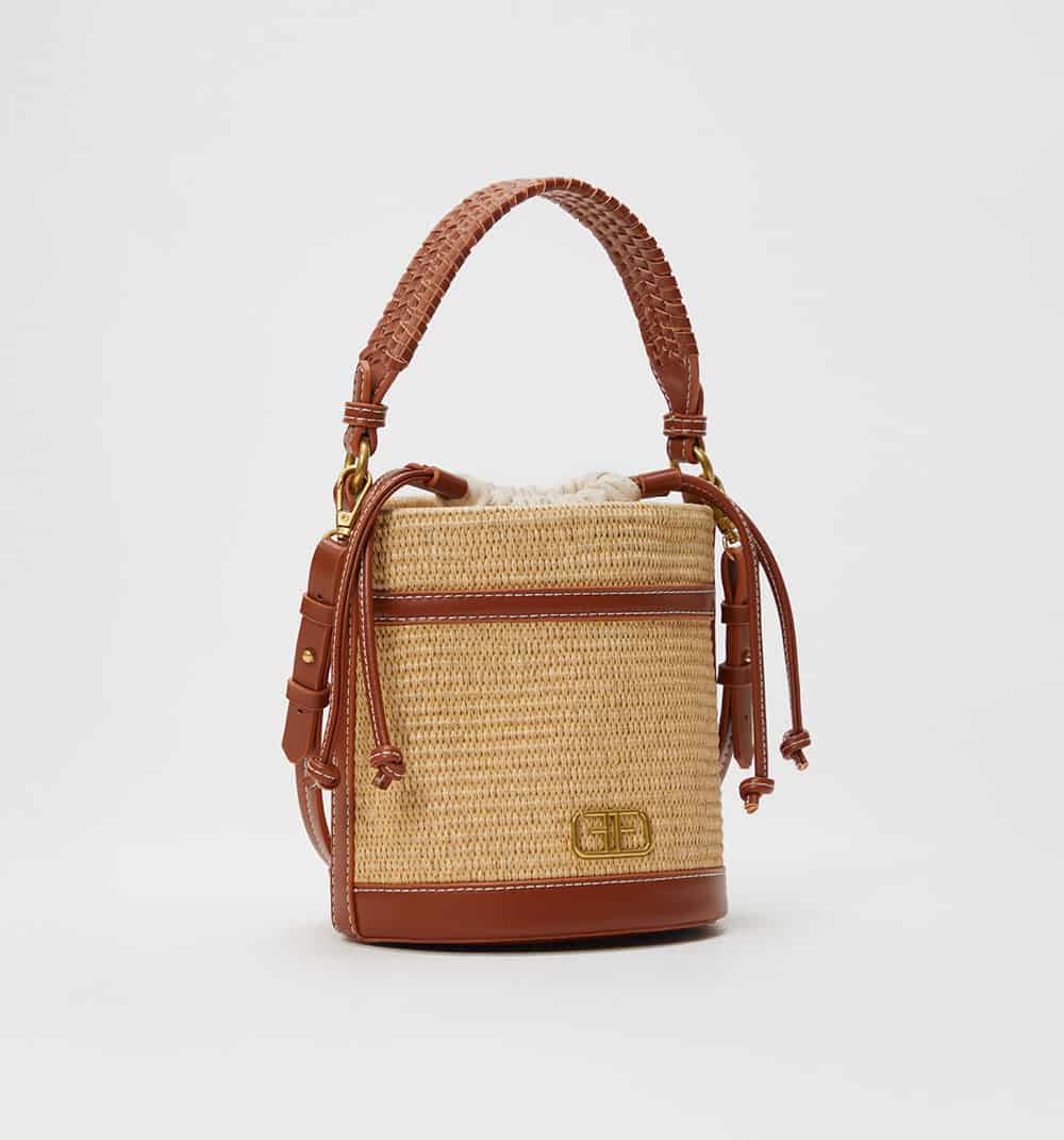 Bolso orgánico combinación de materiales - miniatura 3
