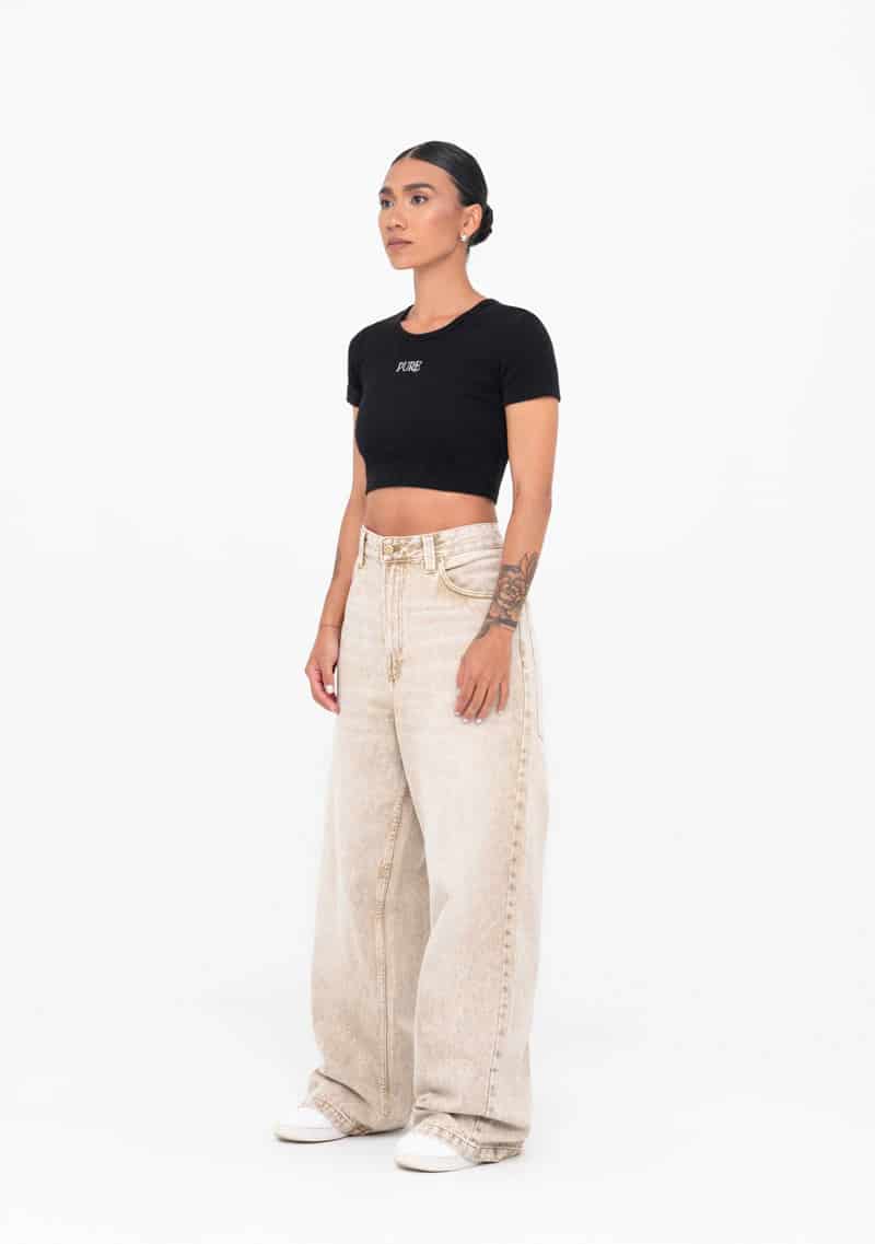 Áurea black crop top - miniatura 5