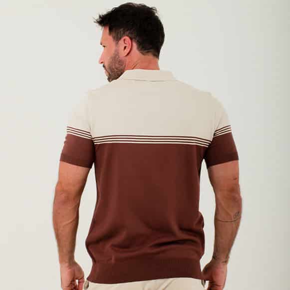 SUETER POLO MODA TEJIDO HOMBRE - miniatura 6