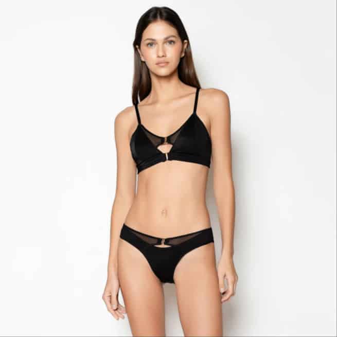 Chloe Black Bra - miniatura 4