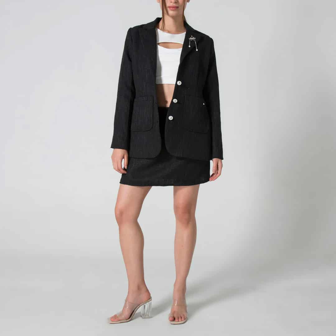 Blazer Regular Cuello Solapa Kiss - miniatura 16