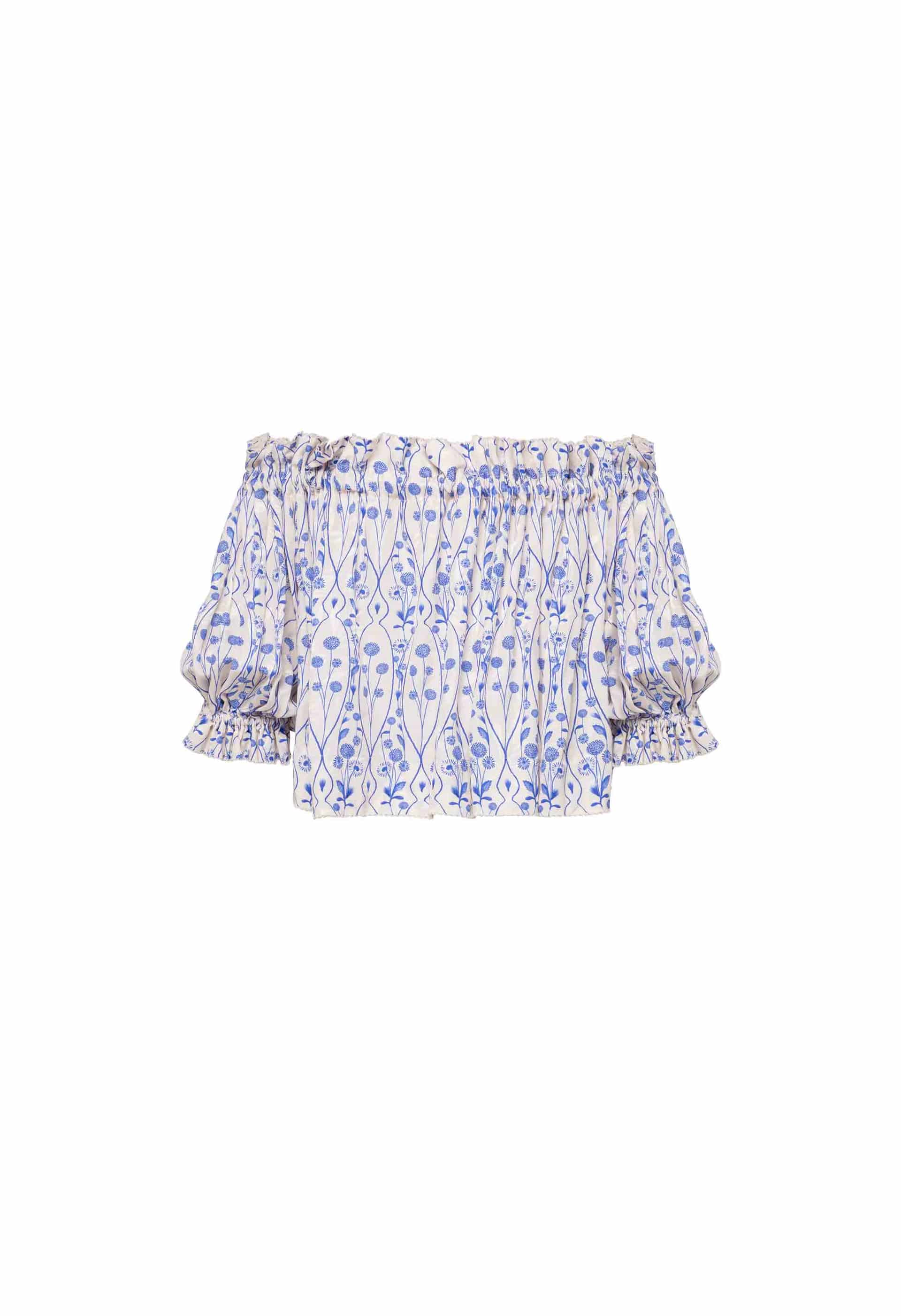 Urucu Petalo Blouse - miniatura 7