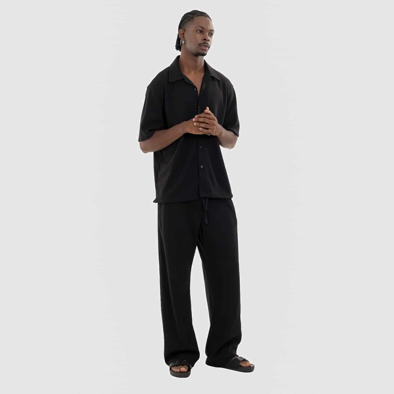 Relax Fit Jogger Black - miniatura 1