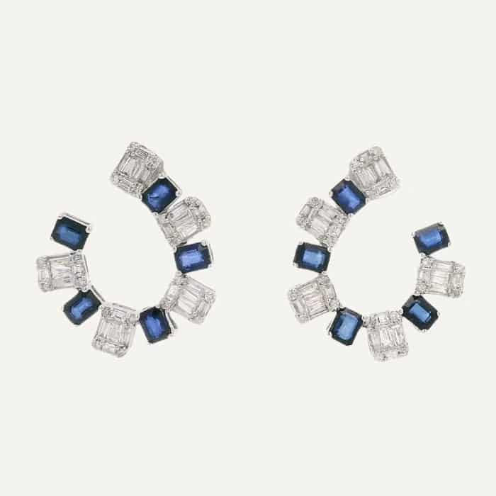 Arete Baguette waves - miniatura 1