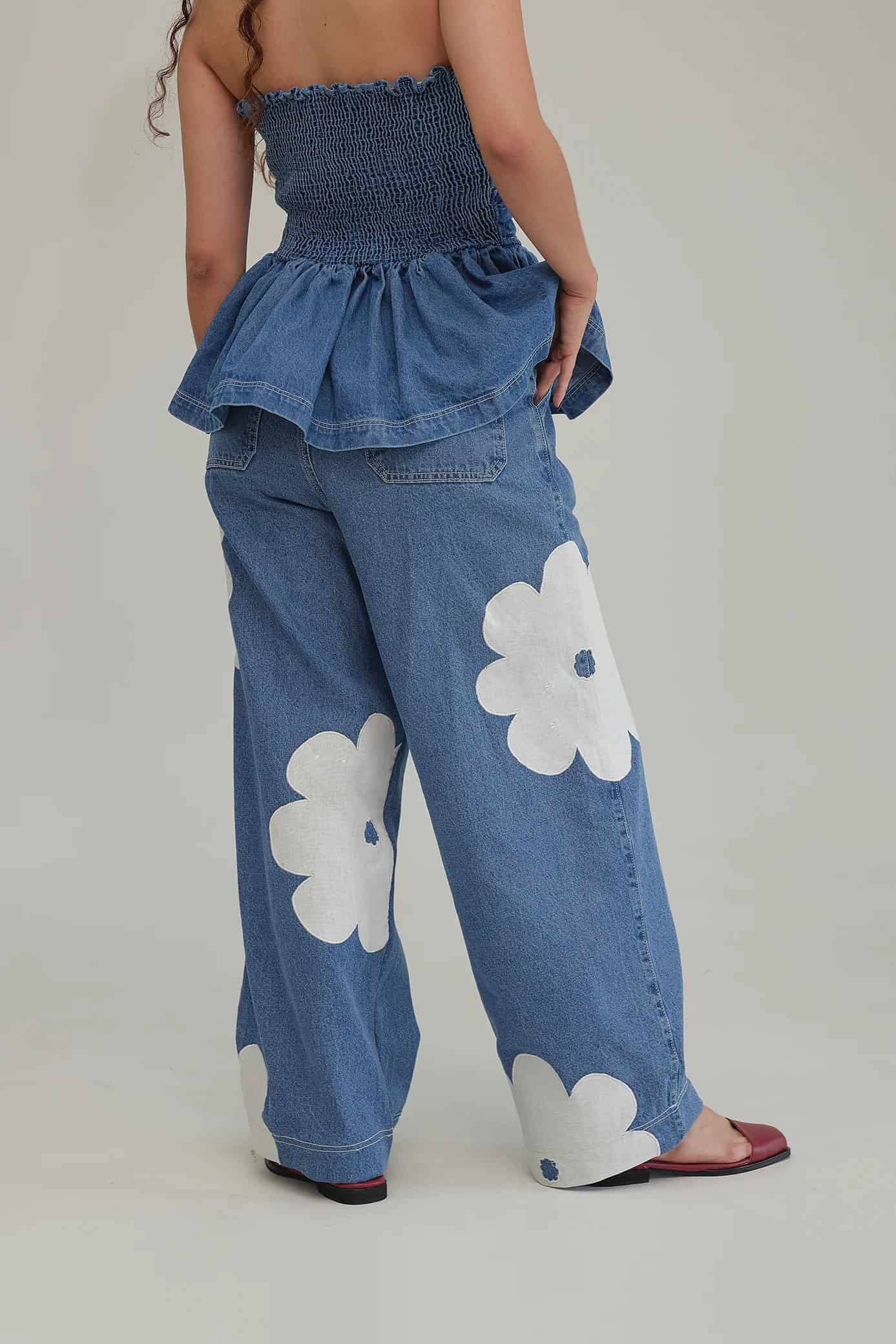 Pantalón Hellen Flores - miniatura 4