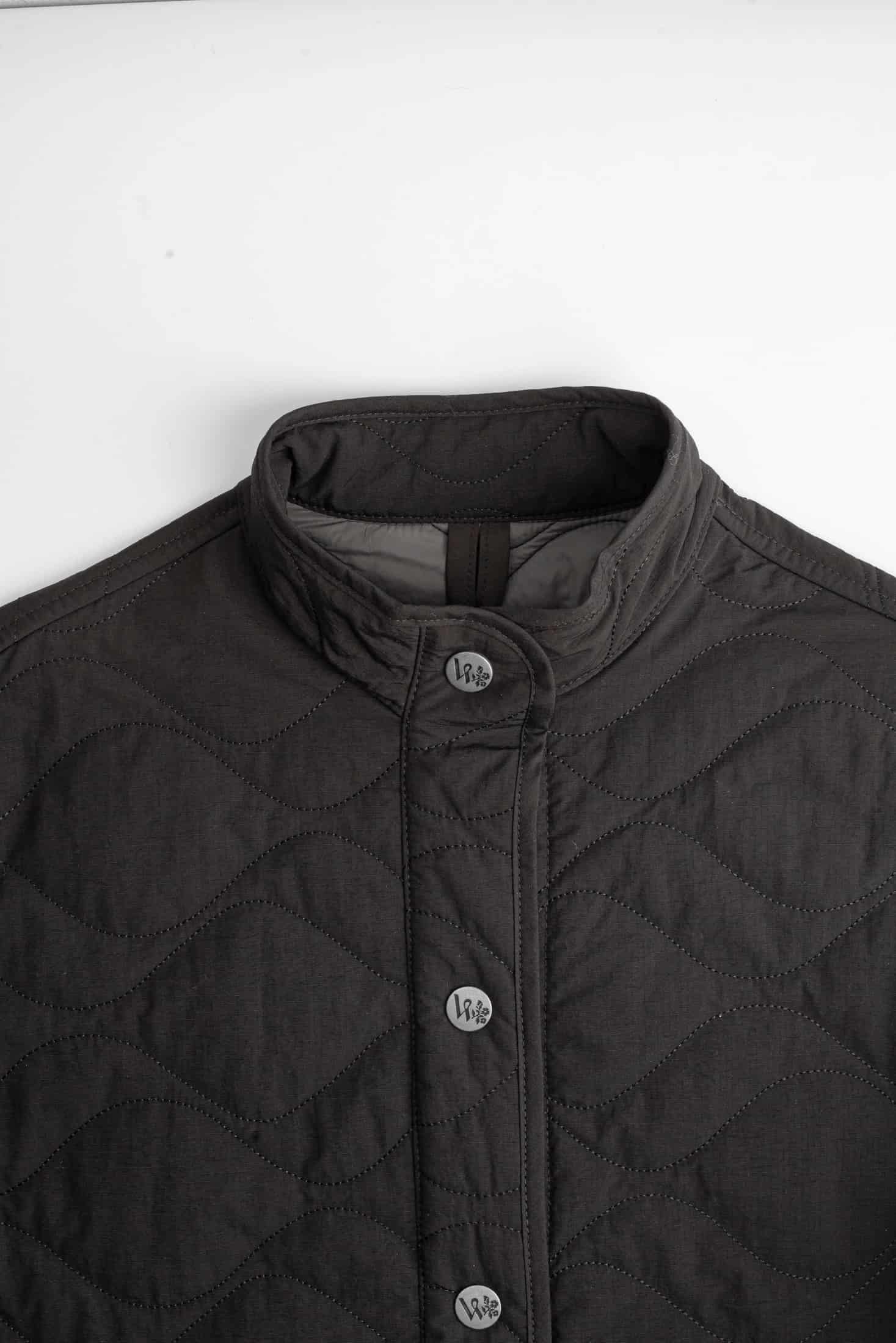 Chaqueta M Mila Quilted Negro - miniatura 2