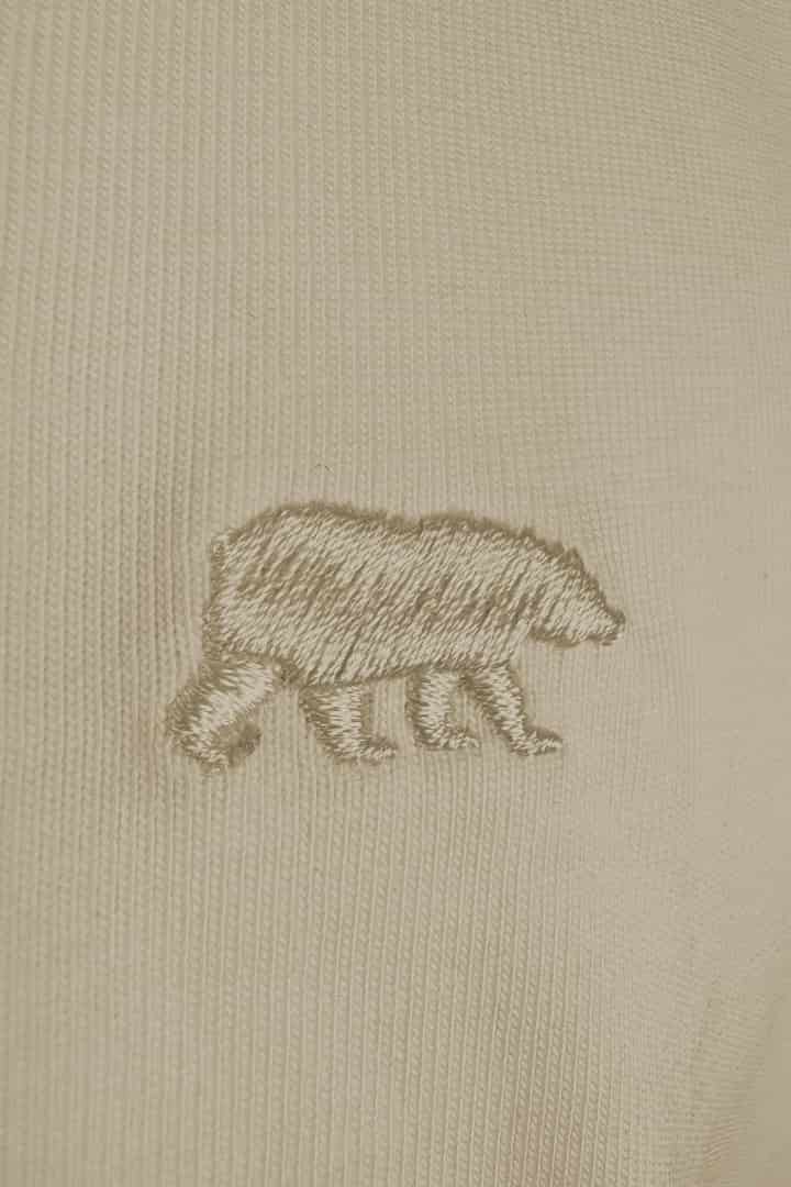 Camiseta arena oso bordado - miniatura 2
