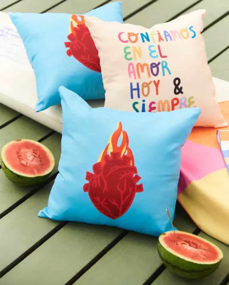 Funda de cojín “Tropical Love” - miniatura 3