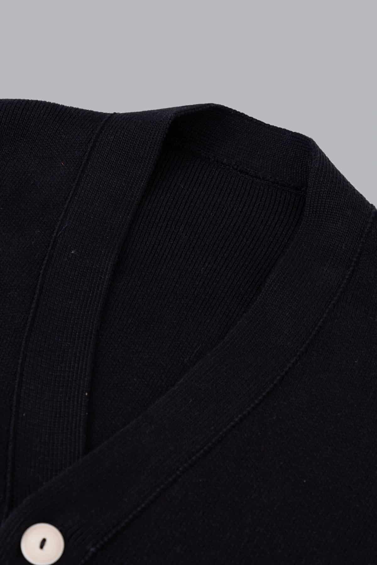 SIGNATURE CARDIGAN BLACK - miniatura 6