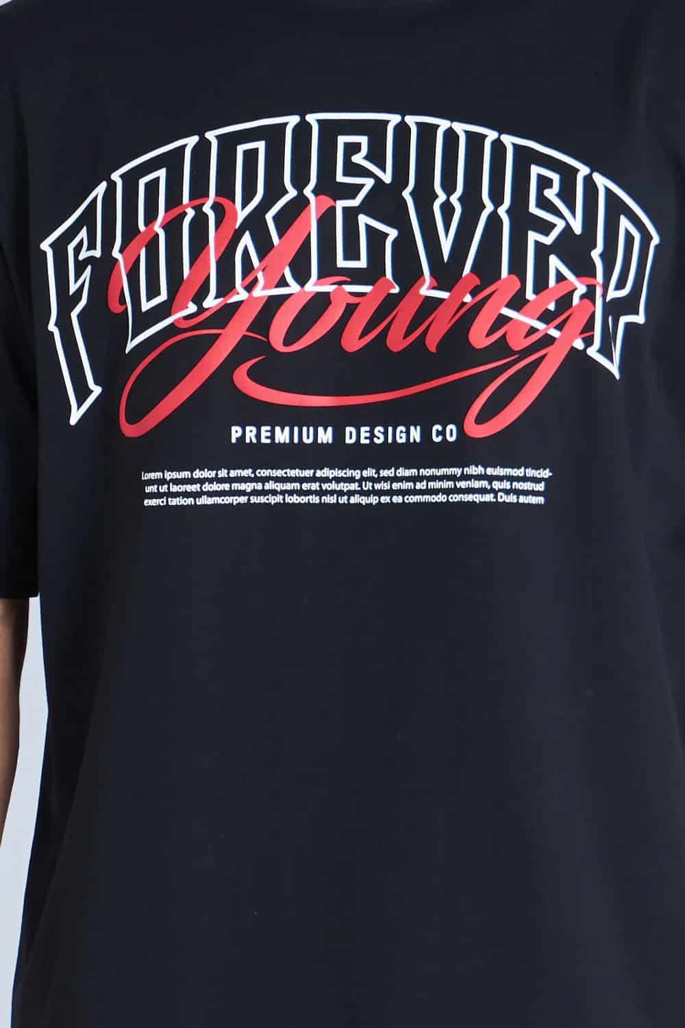 CAMISETA OVERSIZE NEGRA [DROP 0:0] - miniatura 2