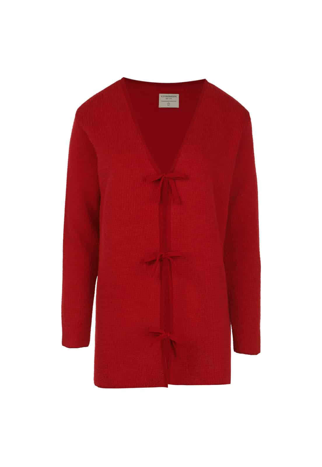CHERRY KNIT BOW SWEATER - miniatura 2