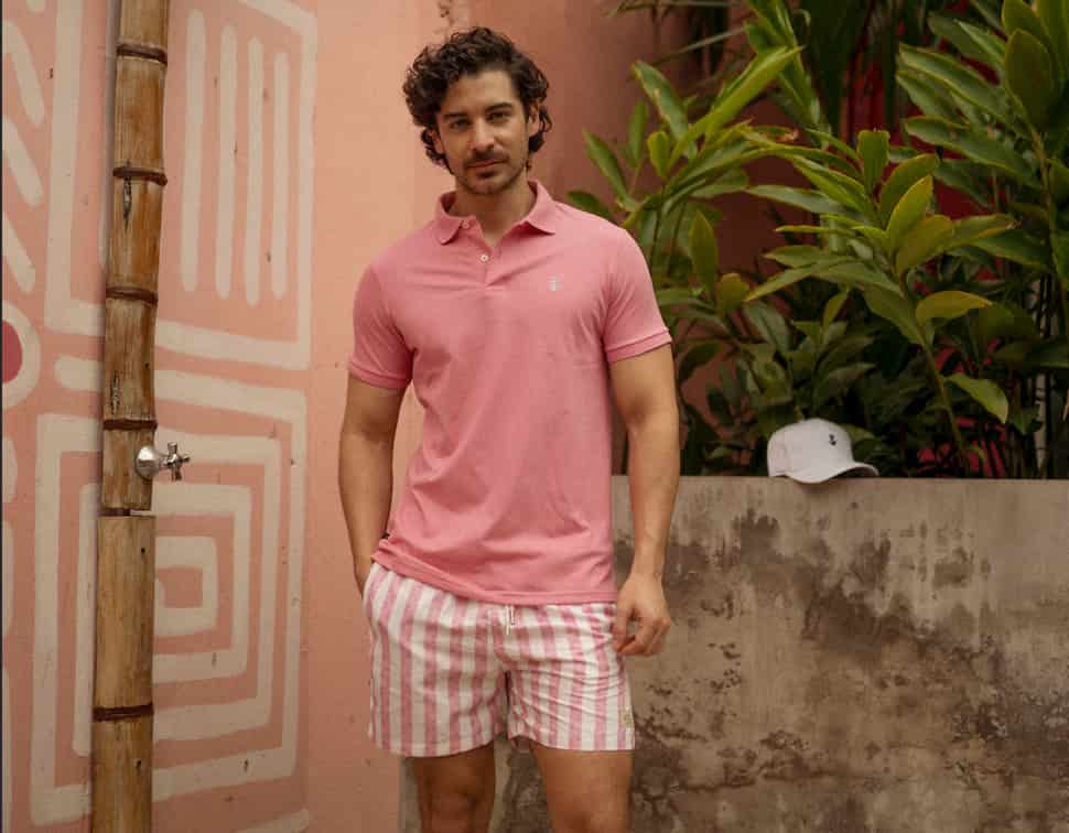 Pantaloneta rayas rosadas y blancas - miniatura 3