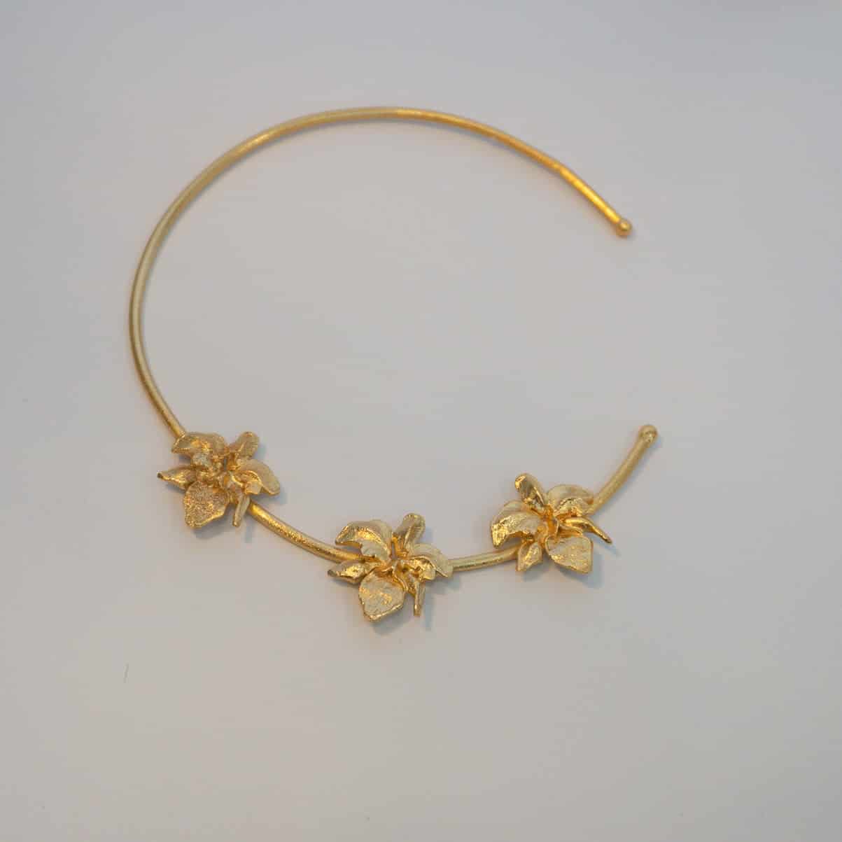 Cattleya Round Choker - miniatura 1