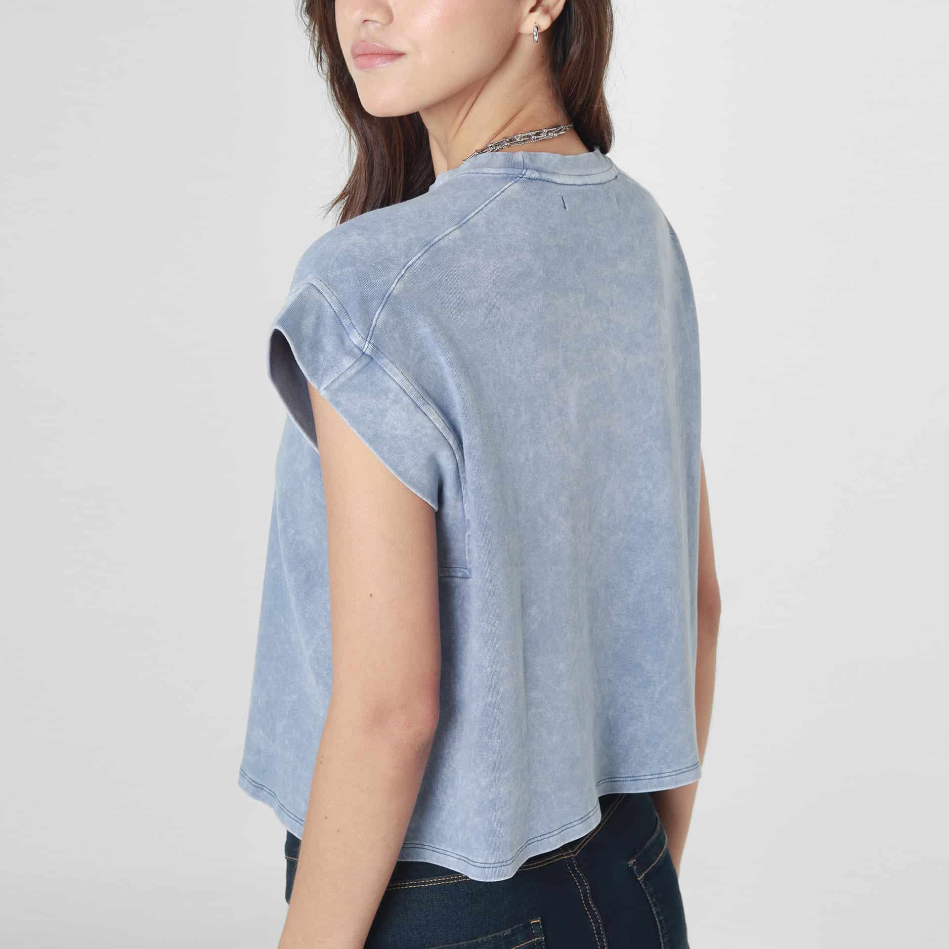 Camiseta Cuello Redondo Manga Sisa - miniatura 6