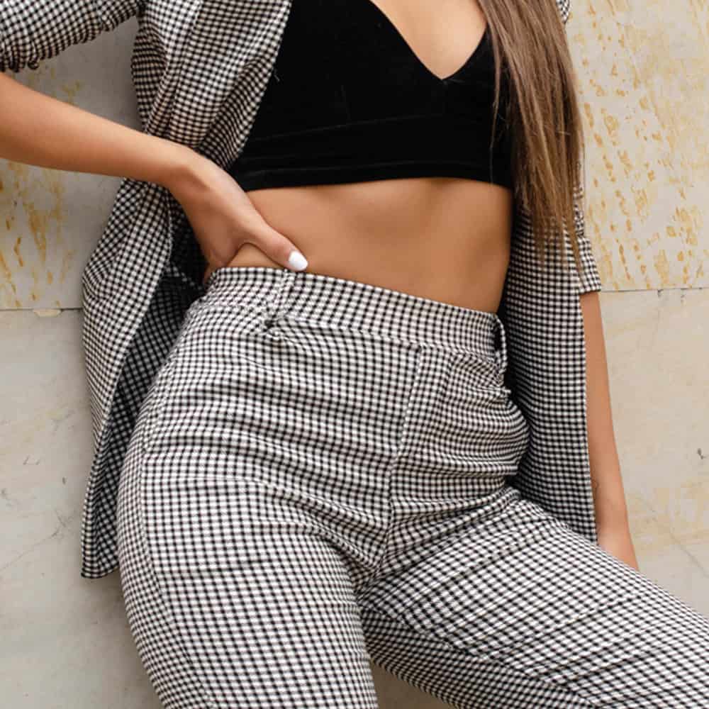 Total Look aCuadros Negros - miniatura 3