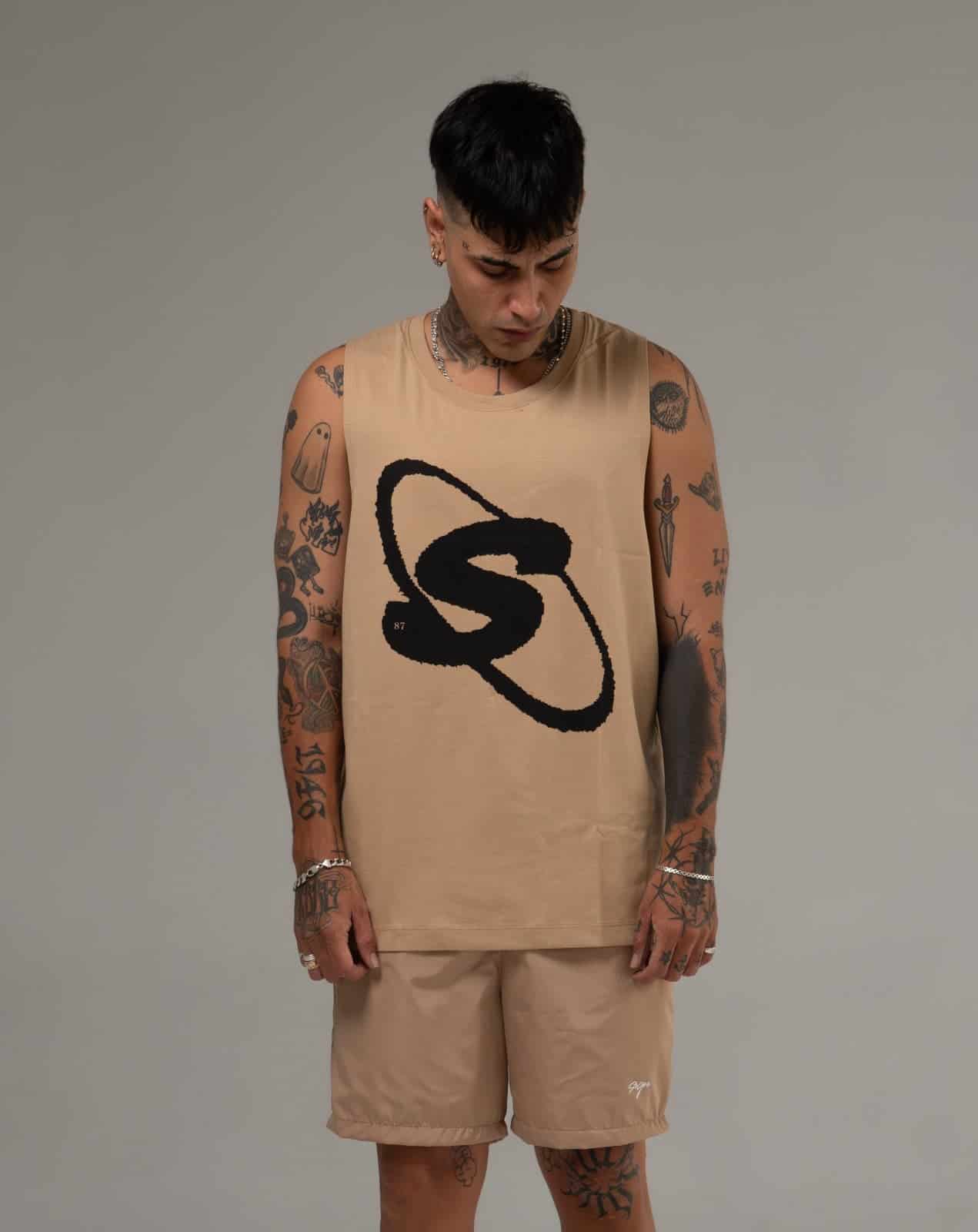 Camisilla Semilarga S-Caqui - miniatura 2