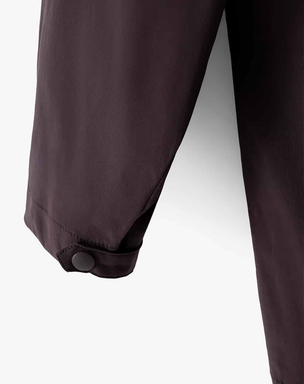 Chaqueta rompevientos regular vinotinto hombre - miniatura 3