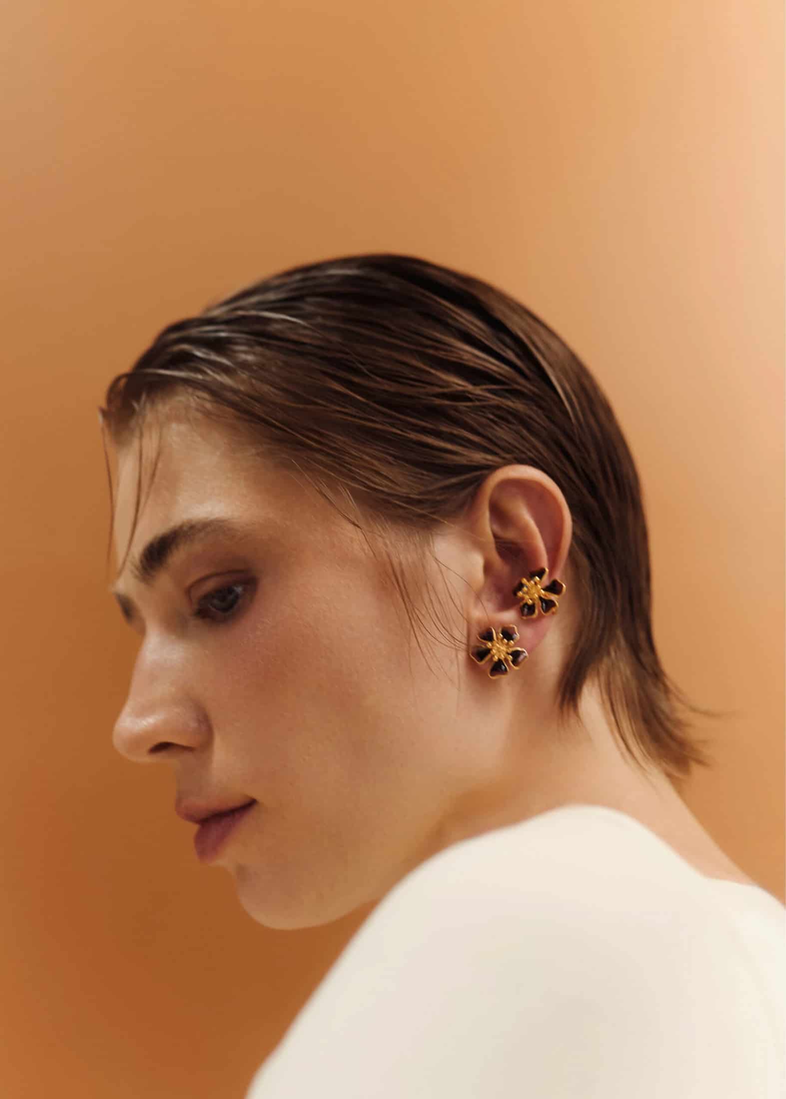 Earcuff Aurora mini Negro - miniatura 5