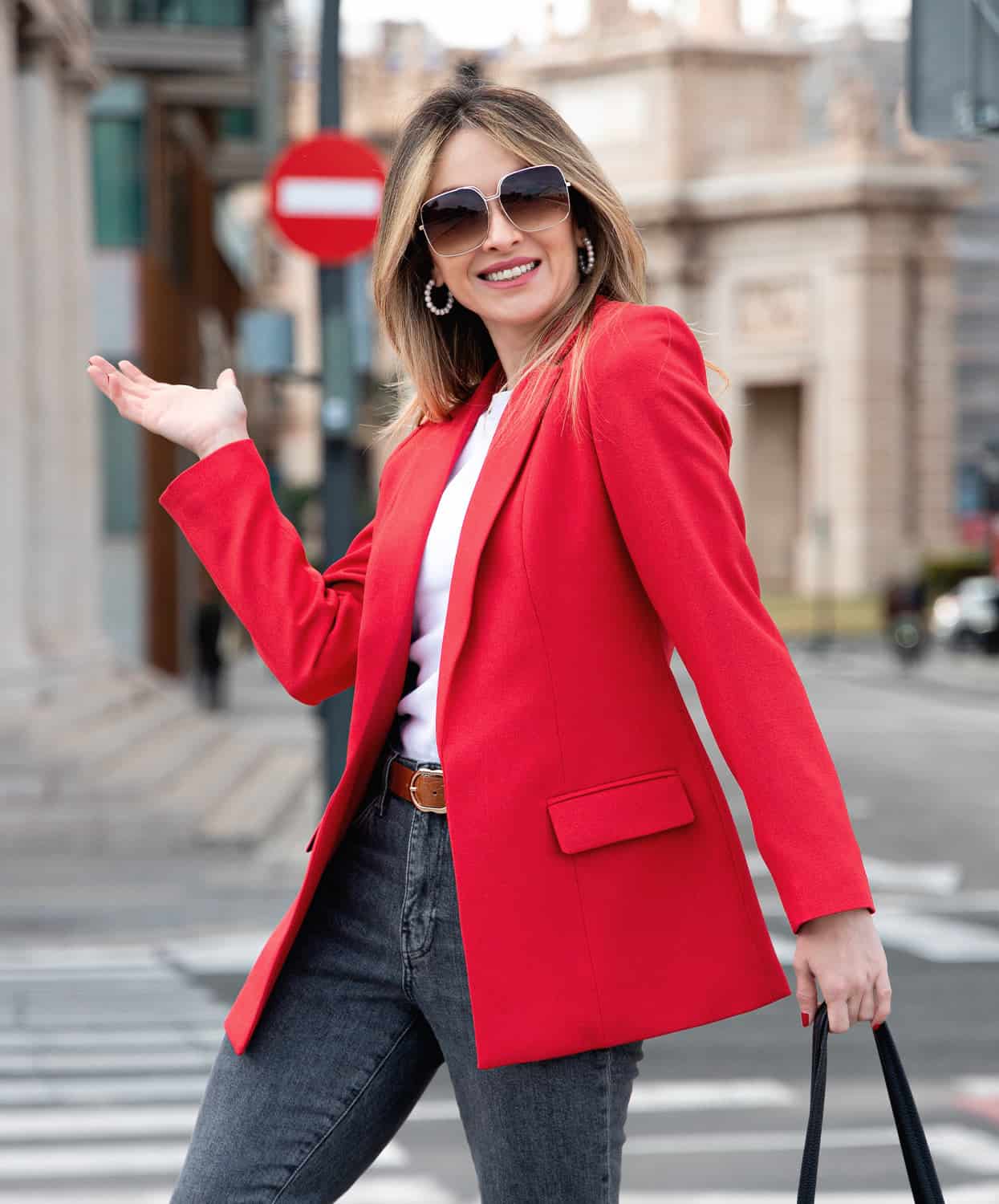 Blazer Rojo Amsterdam - miniatura 3