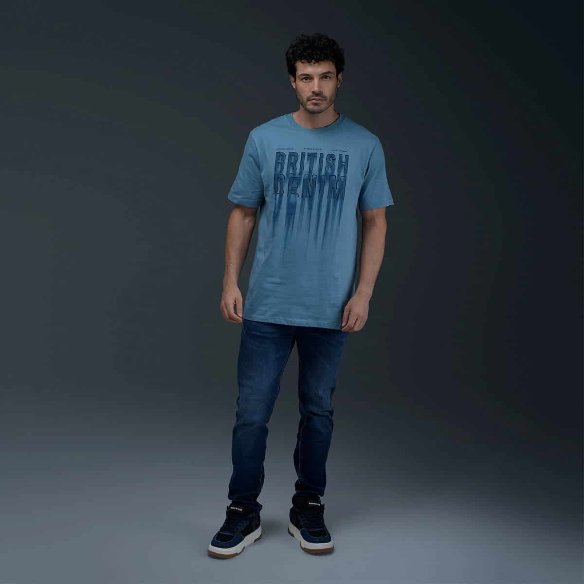 Camiseta Azul - miniatura 3