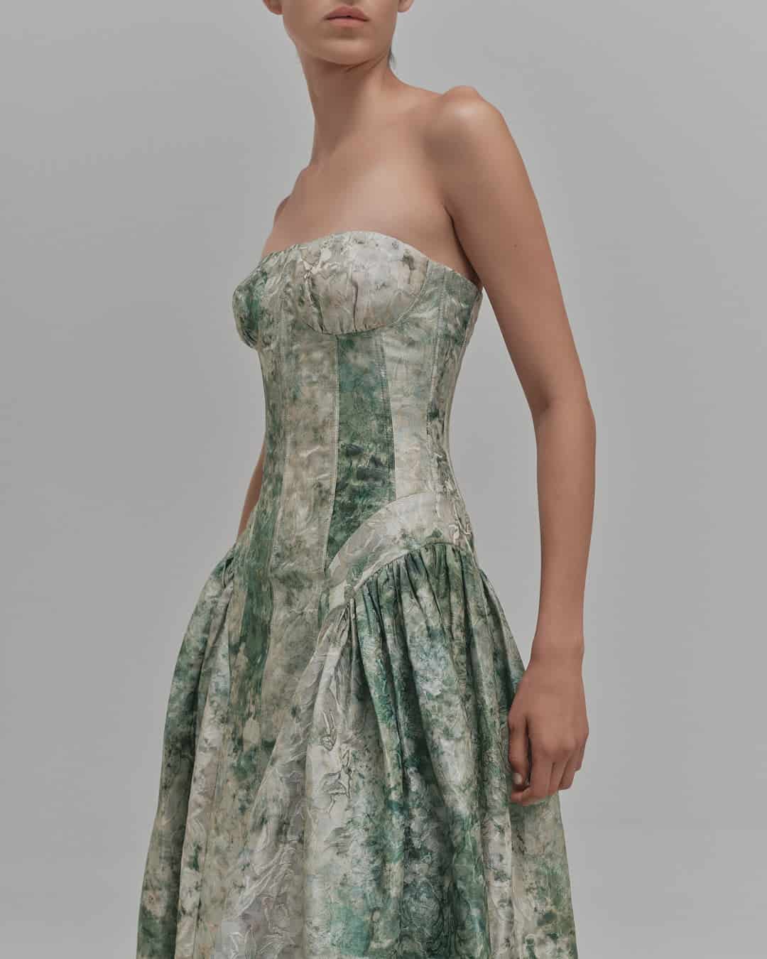 "BEGONIA" MIDI DRESS - miniatura 5
