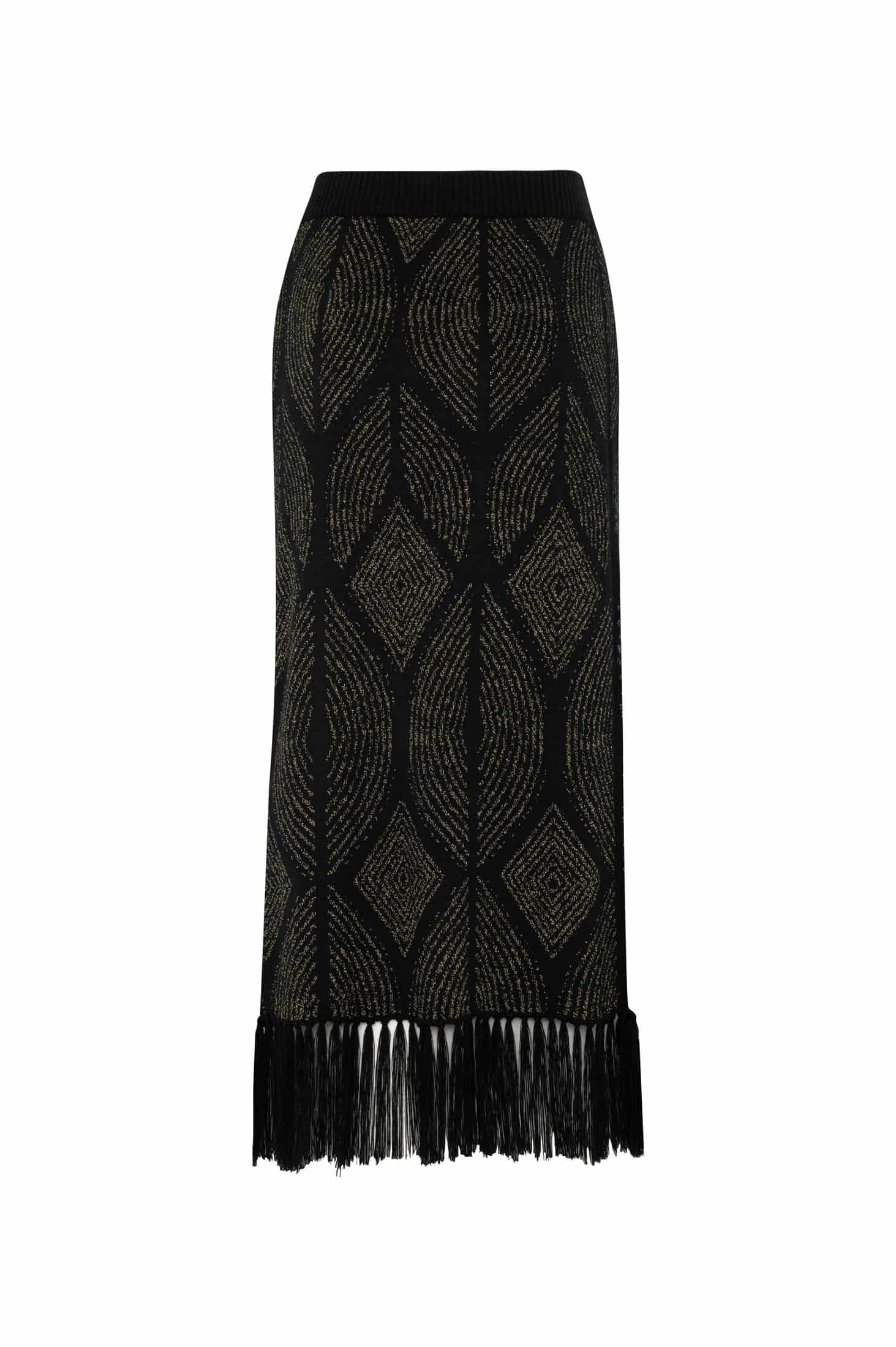 Falda Atenea Negro-Dorado - miniatura 4
