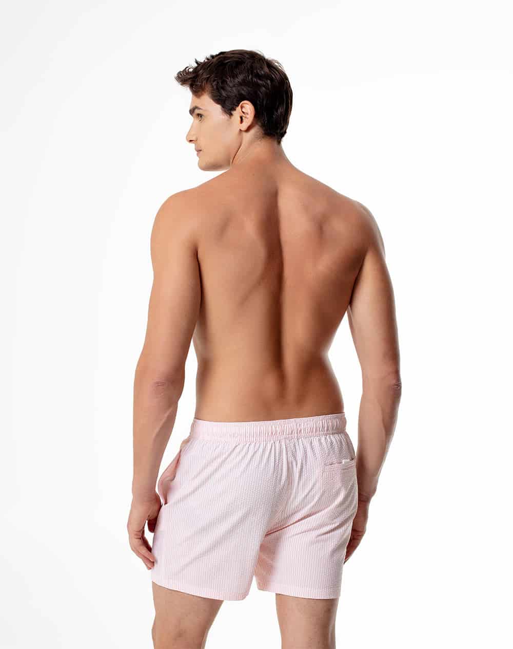 Pantaloneta de baño rayas hombre - miniatura 2