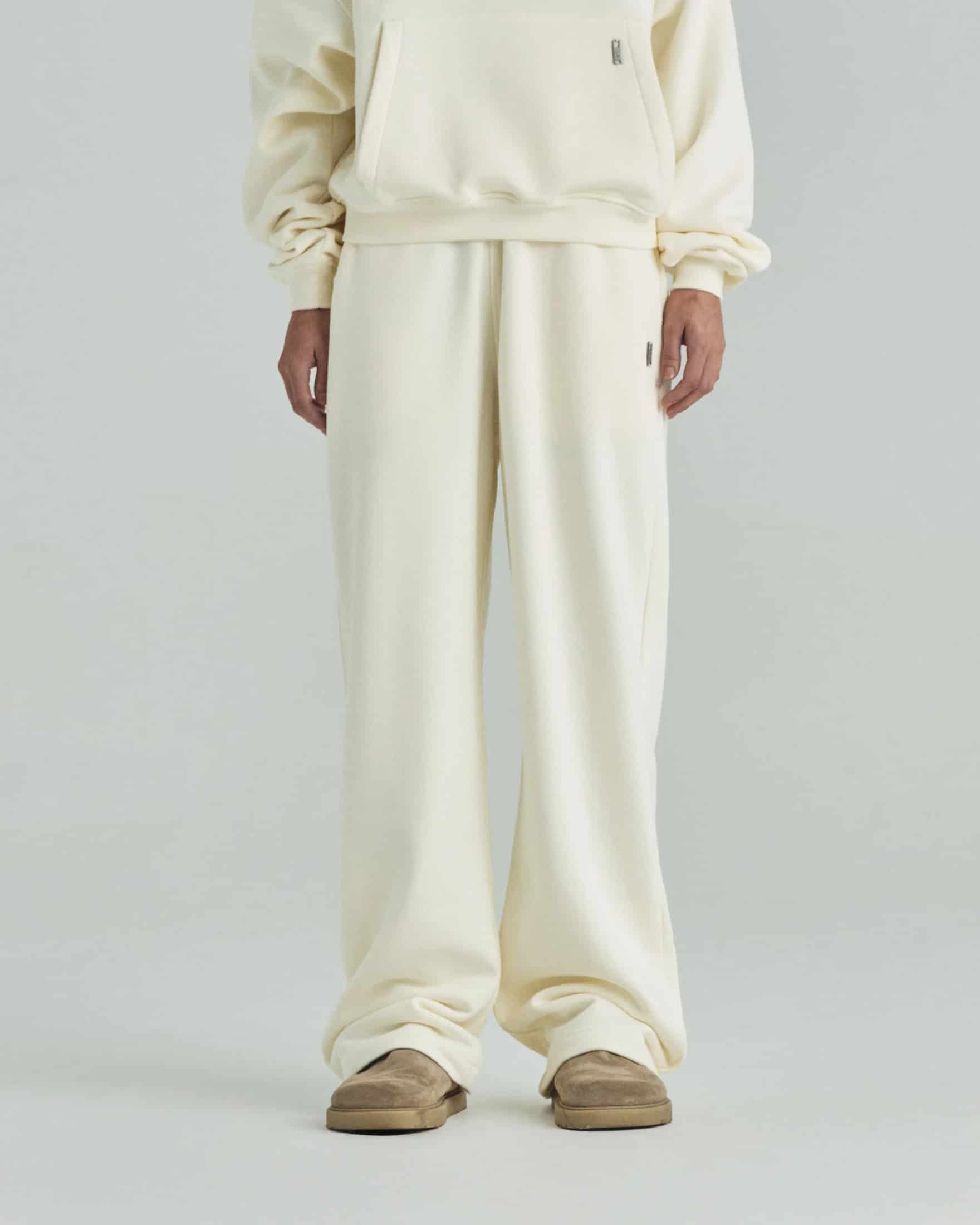 Blanks Barrel Straight Pants Cream - miniatura 16