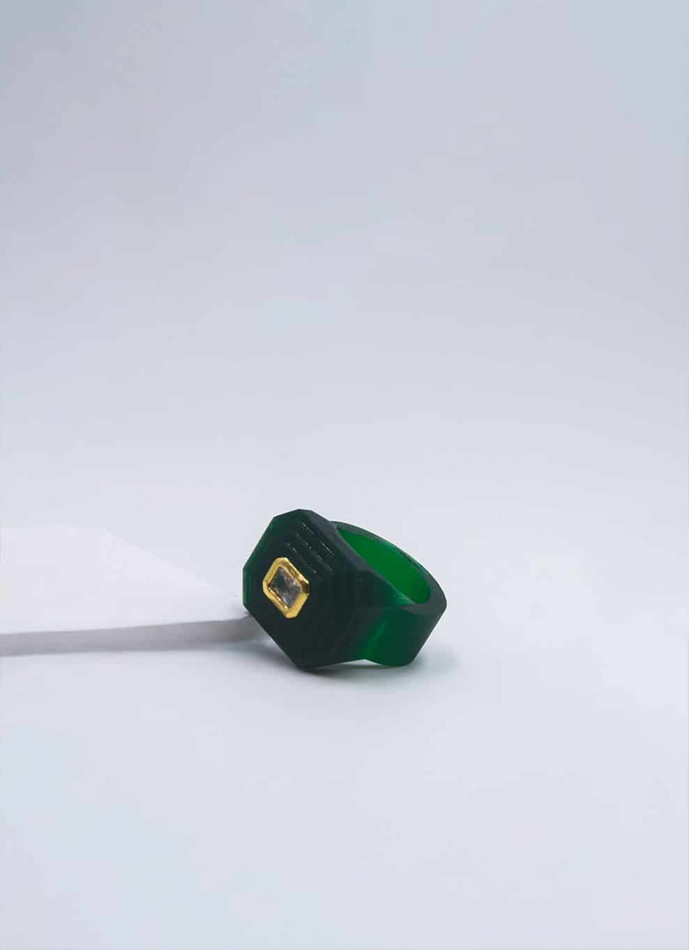 OTTAGONO - GREEN RING - miniatura 3