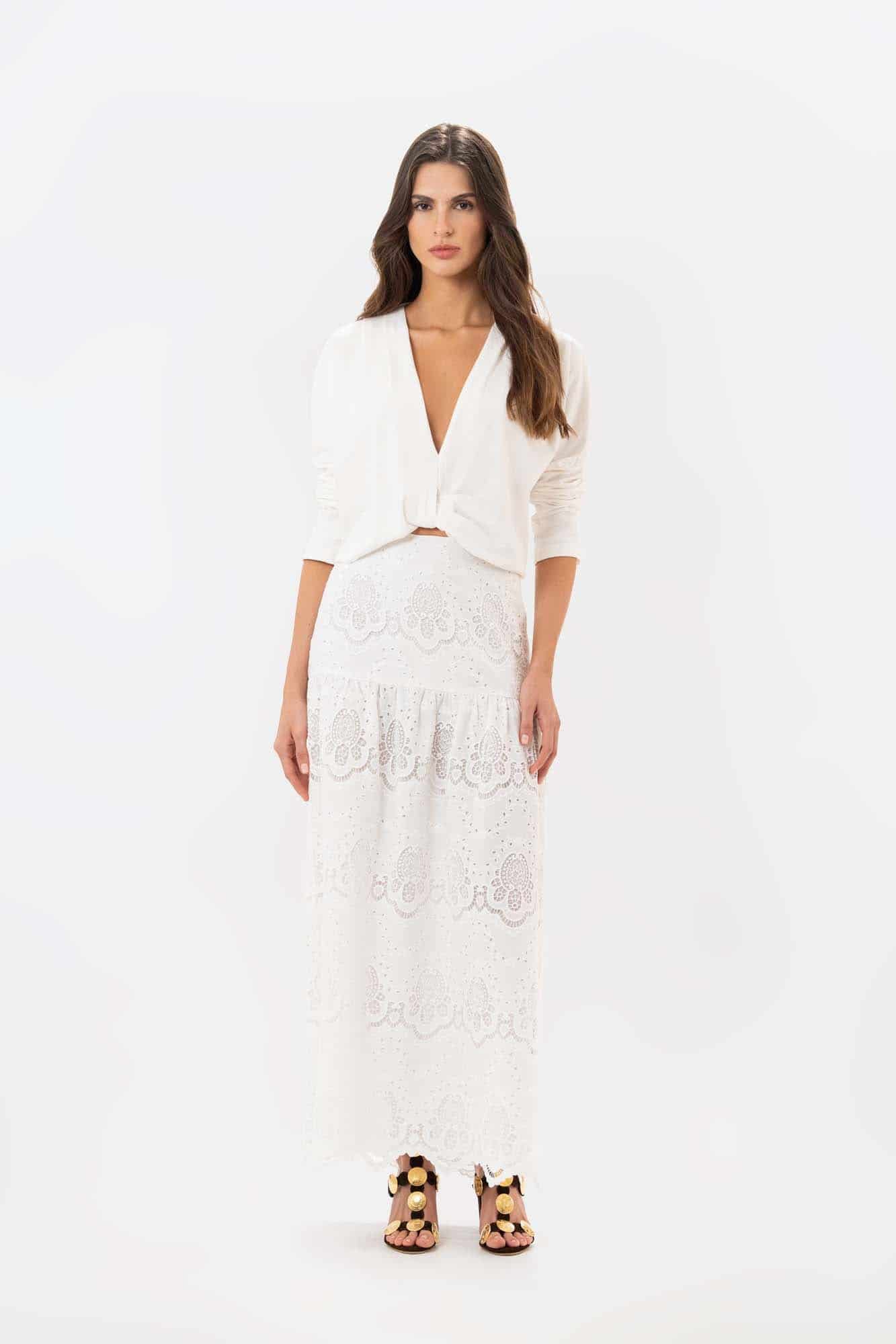 Falda Ria Ivory - miniatura 6