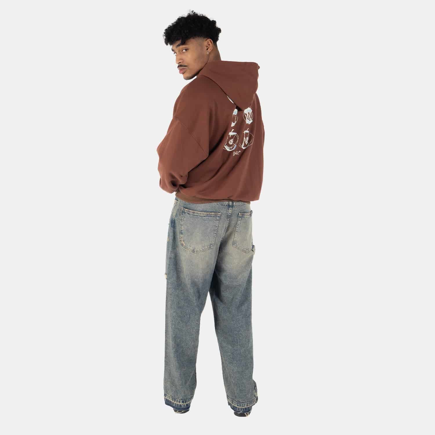 The Big Apple Hoodie Mocca - miniatura 5