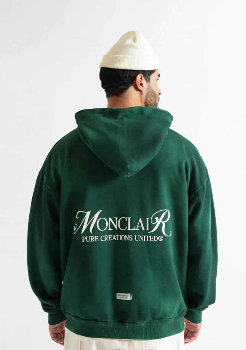 Monclair green hoodie - miniatura 3