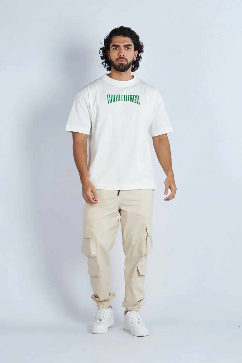 Camiseta oversize estampada Good Things Marfil| DROP 03 | - miniatura 5