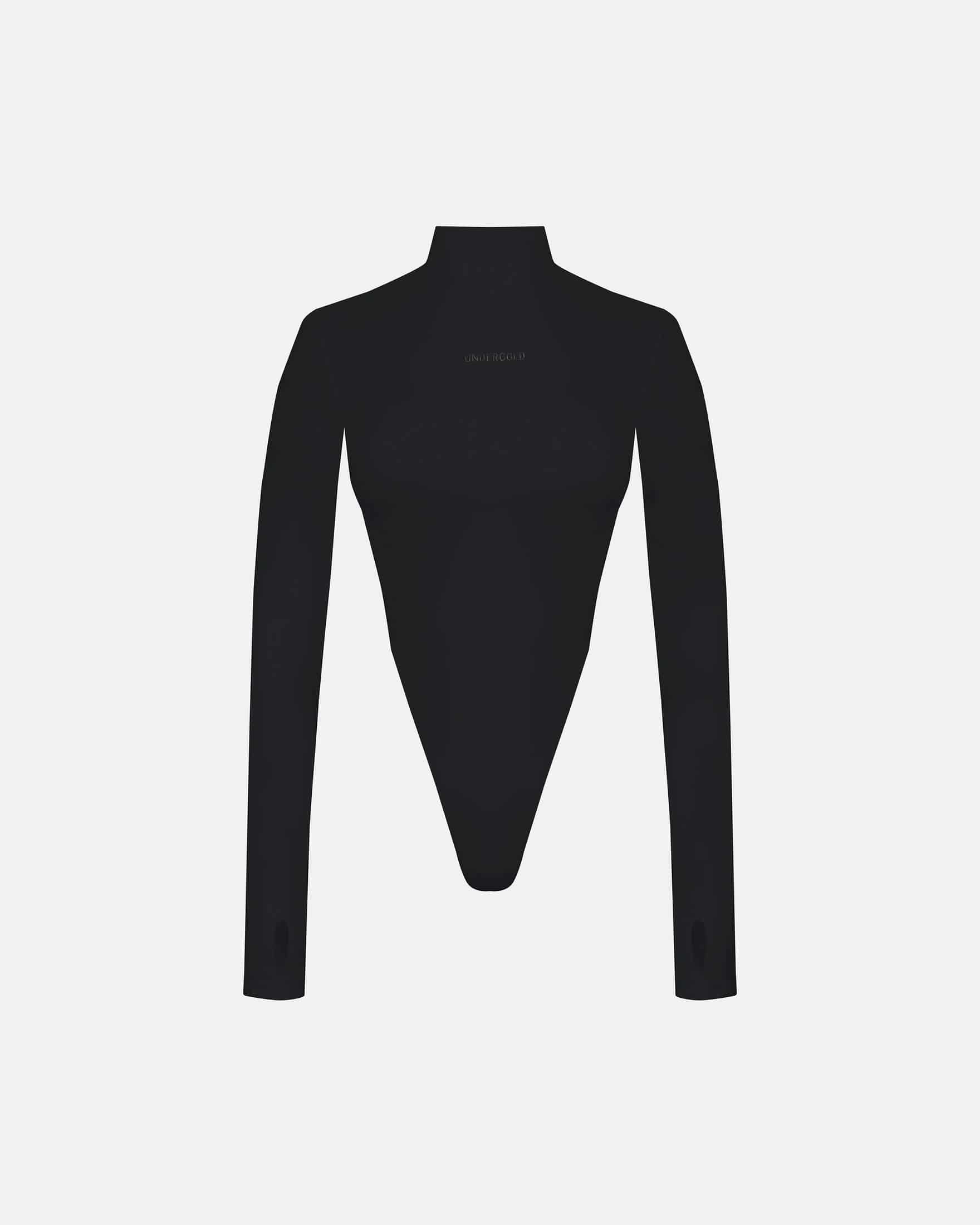 Basics Turtleneck Backless Body Black - miniatura 1