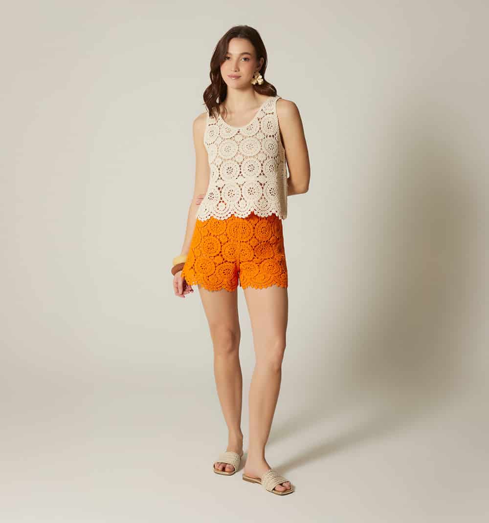 Short en crochet - miniatura 1