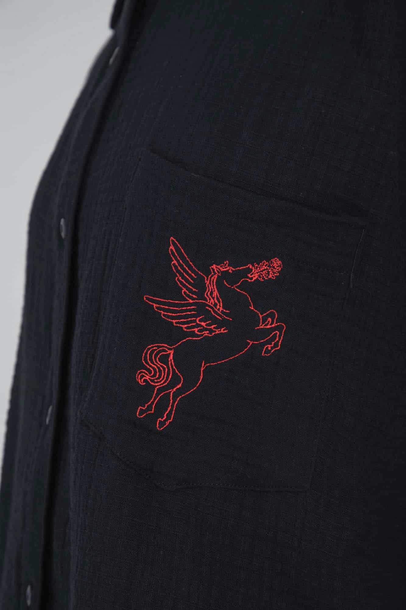 PEGASUS BLACK SHIRT - miniatura 3