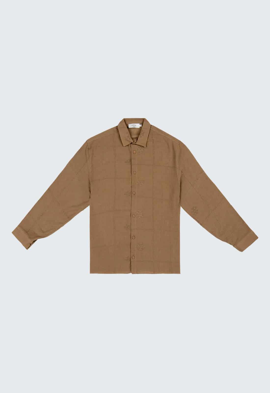 Camisa de lino Sako - miniatura 3