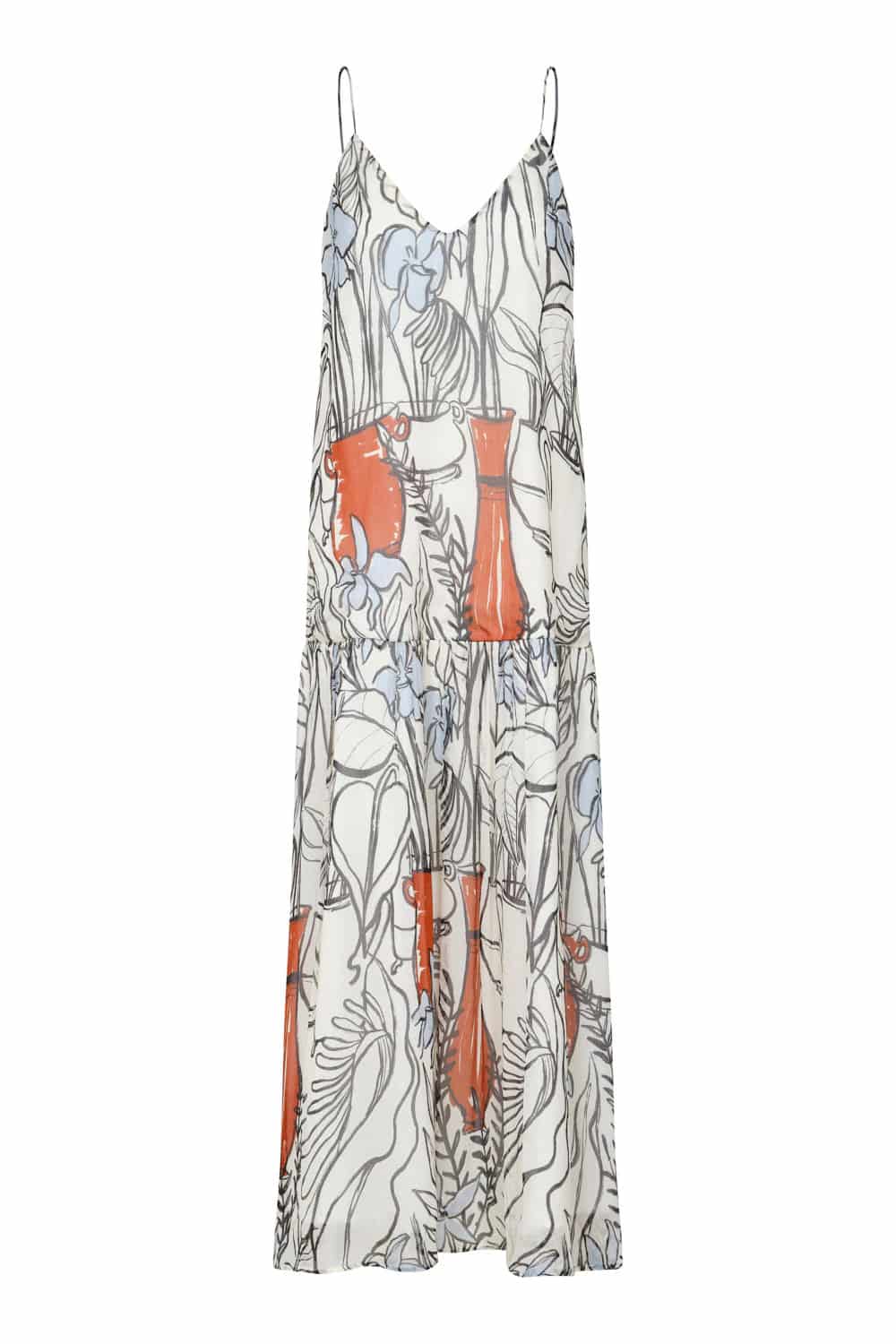 Vestido lyon terracota - miniatura 2