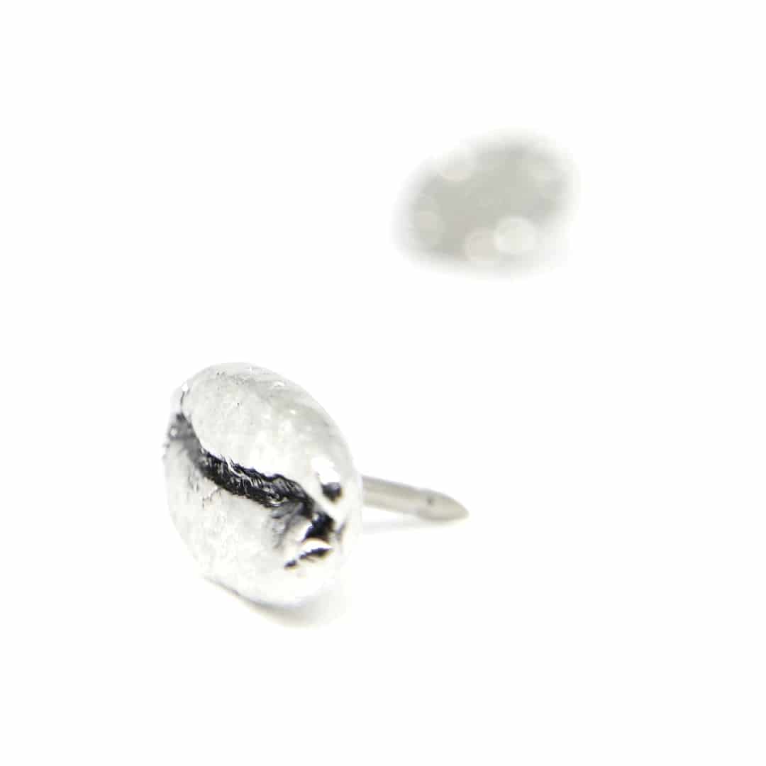 Pin Café Gesha en plata envejecida - miniatura 2