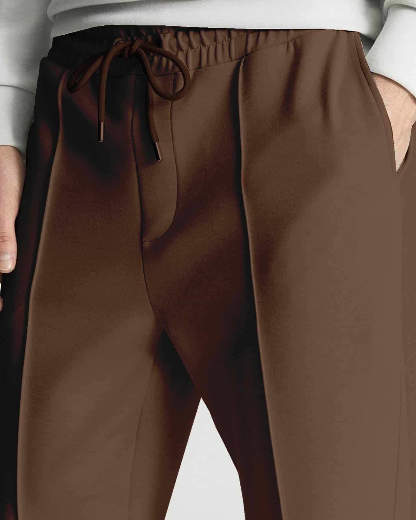 Straight Pants Brown - miniatura 2