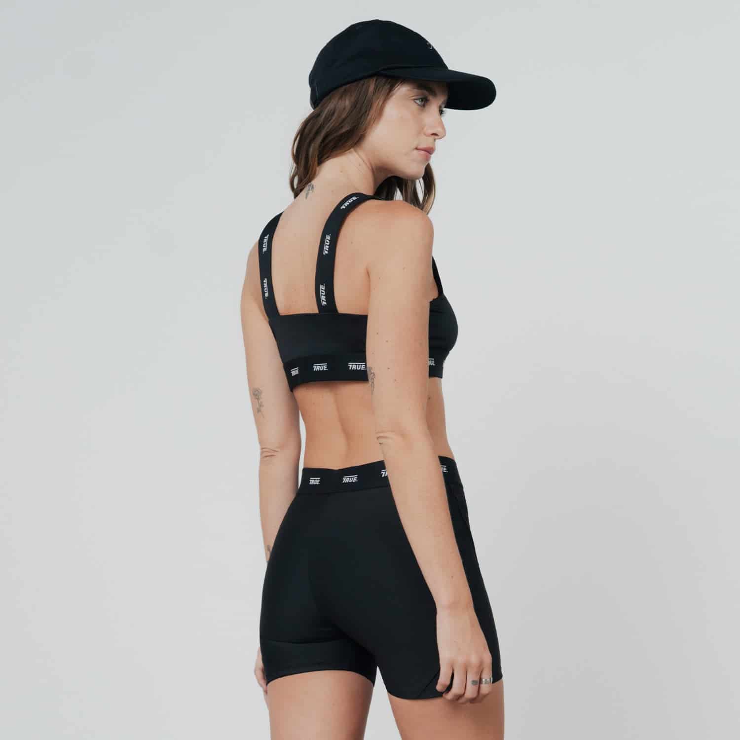 True Active Elastic Biker - Black - miniatura 2